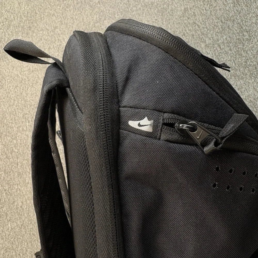 Nike Hoops Elite Pro Unisex Backpack Black Soccer School Travel Swoosh